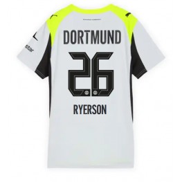 Borussia Dortmund Julian Ryerson #26 Uit tenue Dames 2025-26 Korte Mouw